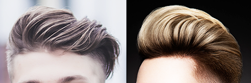 Modern Comb-Over vs. Pomp