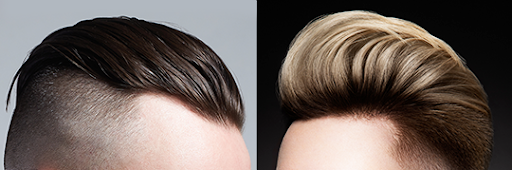 Modern Comb-Over vs. Pomp